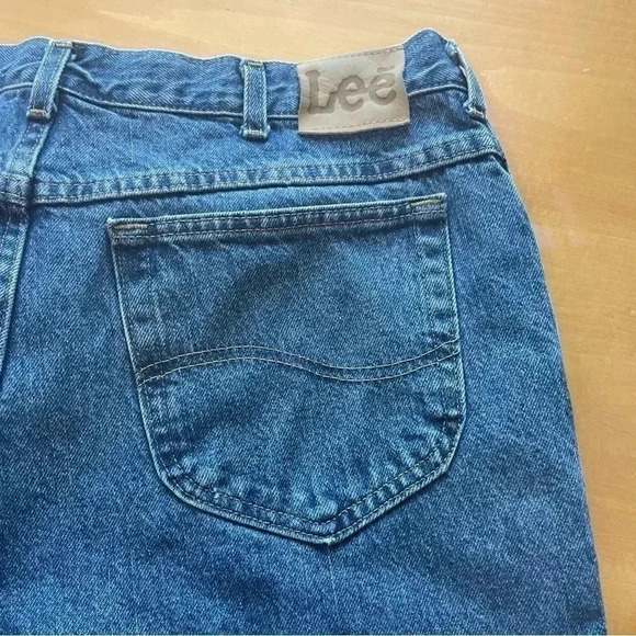 Lee Mens Blue Jeans 40x30 Regular Fit - Picture 7 of 9